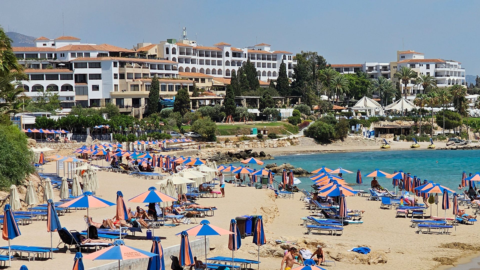 Coral Beach Hotel and Resort and the Beach